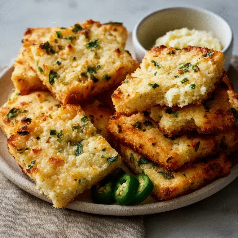 Cheesy Jalapeño Shortbread: Buttery, Savory, and Perfectly Spiced
