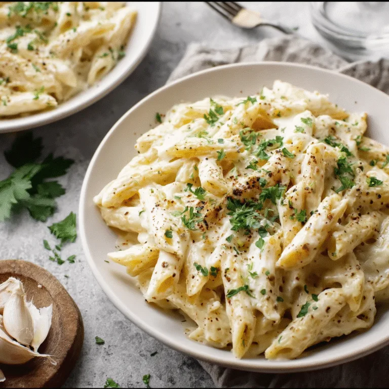 White Sauce Penne Pasta: A Creamy Classic Made Simple