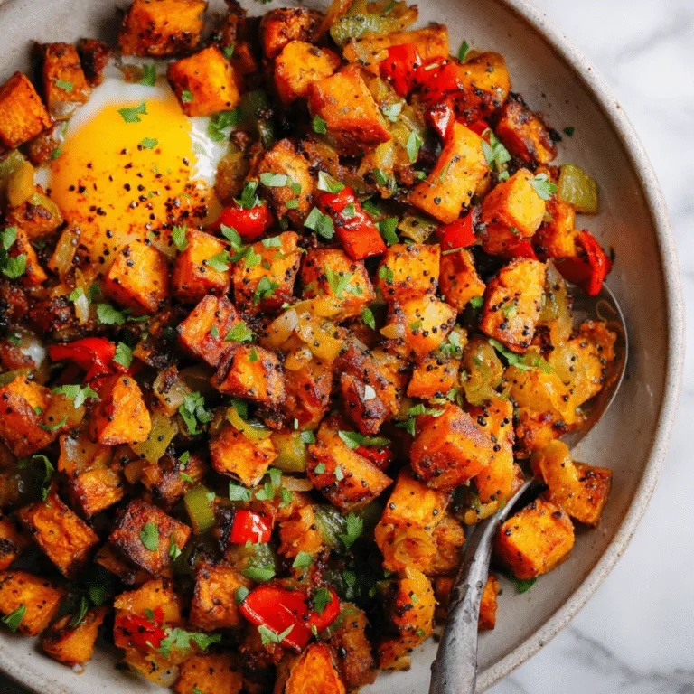 Sweet Potato Hash: A Crispy, Colorful Skillet Classic