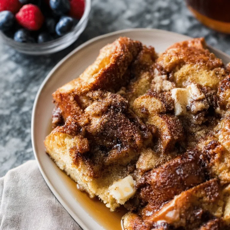 Overnight French Toast Casserole: The Ultimate Make-Ahead Breakfast