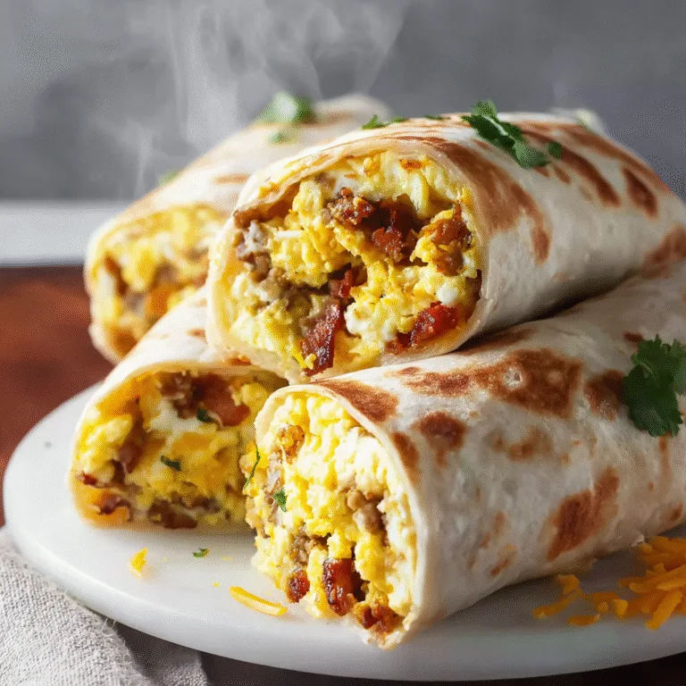 Freezer Breakfast Burritos – The Ultimate Make-Ahead Morning Solution