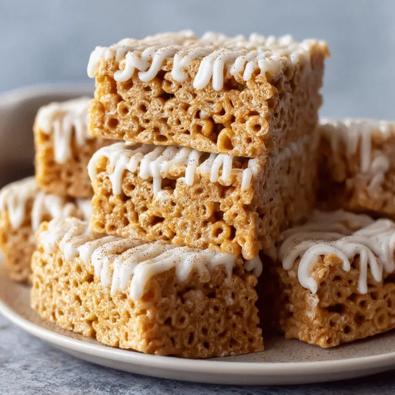 Gingerbread Rice Krispie Treats – A No-Bake Holiday Classic