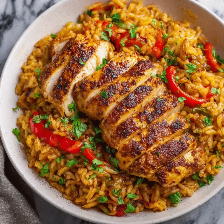 Cajun Chicken and Rice: Bold, Comforting, and Packed with Flavor
