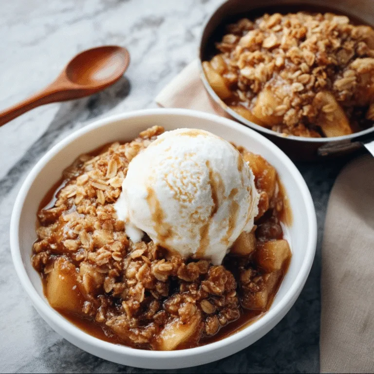 Apple Butterscotch Crisp: A Warm, Comforting Dessert with a Twist