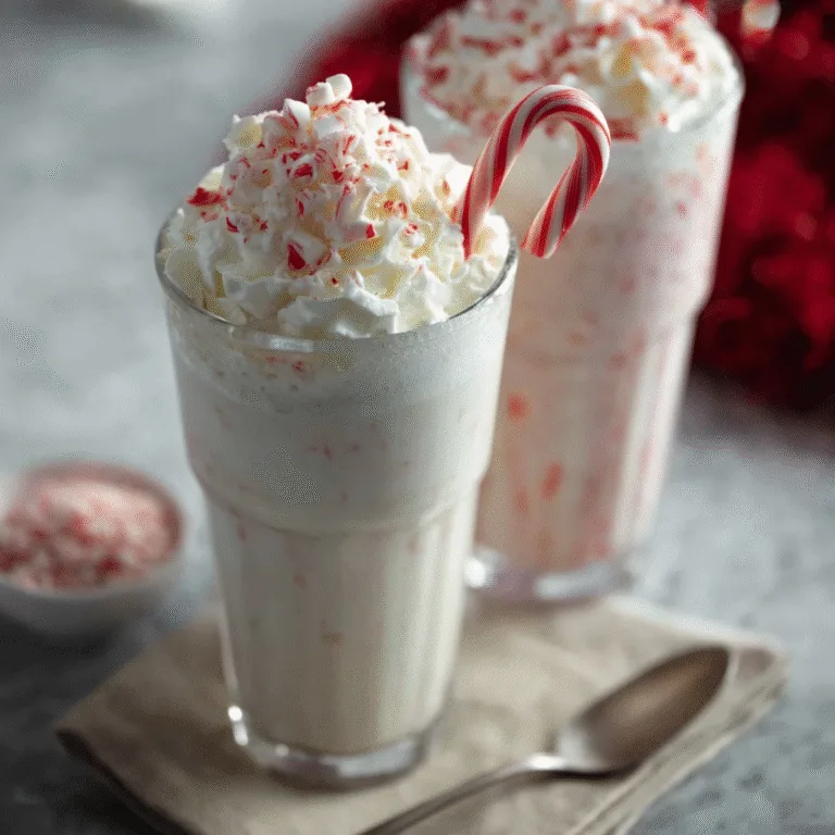 Peppermint Milkshake: A Cool, Creamy Holiday Classic