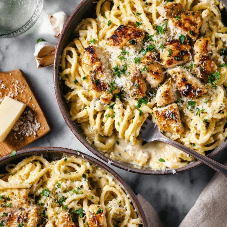 Garlic Parmesan Chicken Pasta: Creamy, Comforting, and Crowd-Pleasing