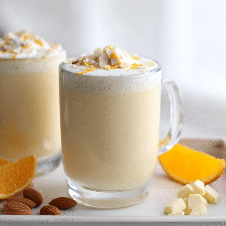 White Chocolate Orange Almond Cocoa