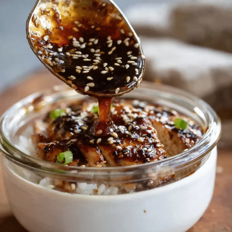 Easy Homemade Teriyaki Sauce