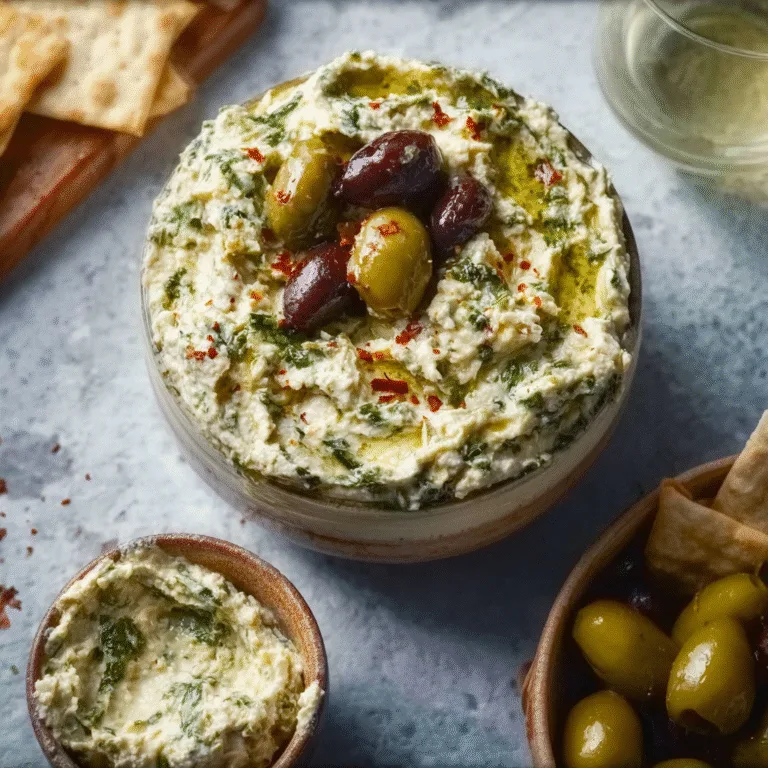Olive Lover’s Dream Dip: A Creamy Mediterranean Obsession