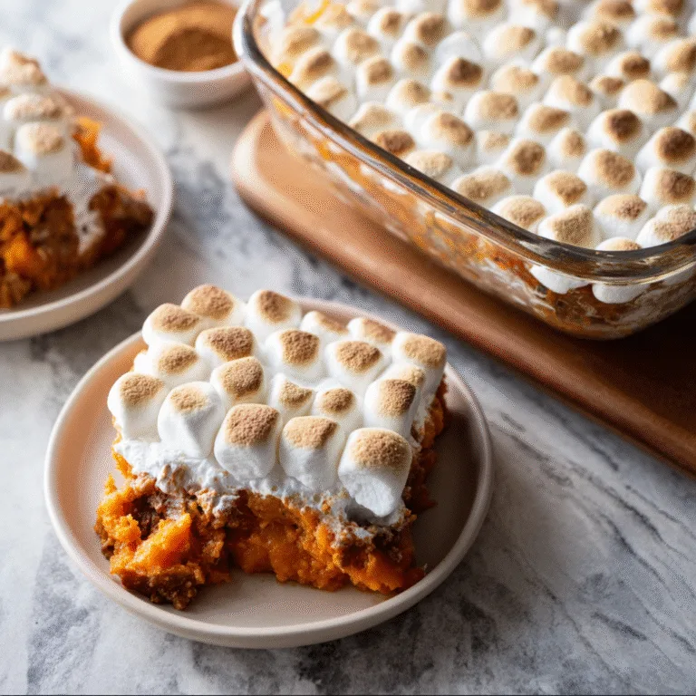 Easy Sweet Potato Casserole (With Marshmallows): A Classic Comfort Side Dish