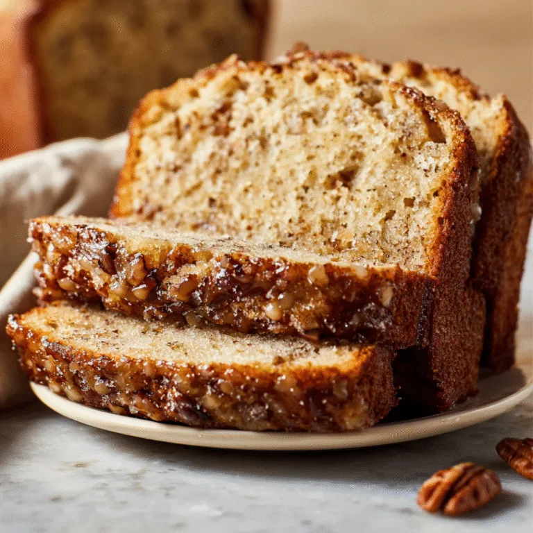 Sweet Alabama Pecan Bread: A Southern Classic with Cozy Charm