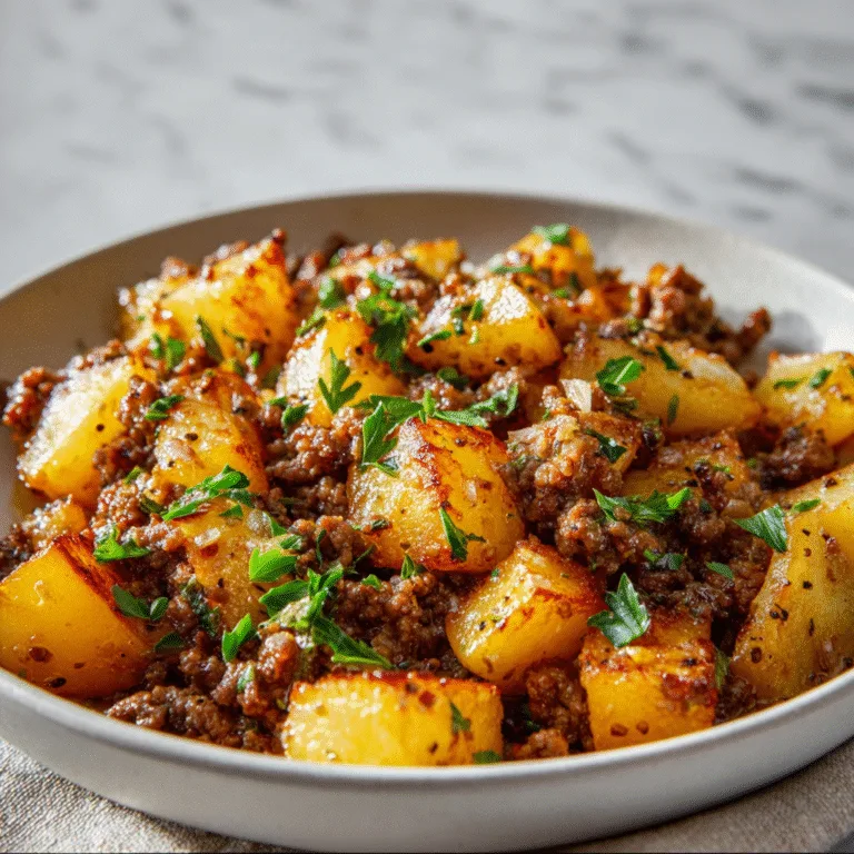 Ground Beef and Potatoes: A Simple, Hearty Dinner That Never Fails