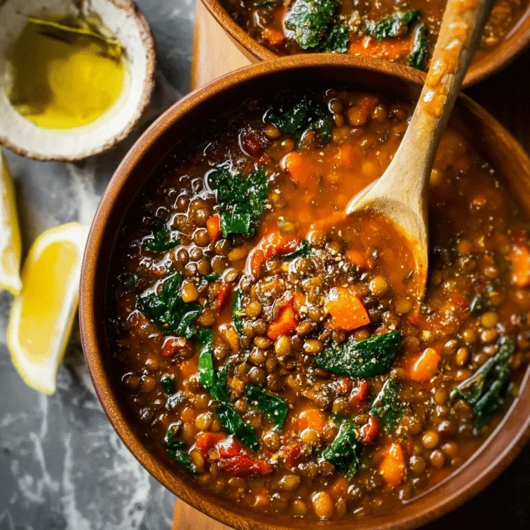 Mediterranean Lentil Soup: Nourishing, Comforting, and Timeless