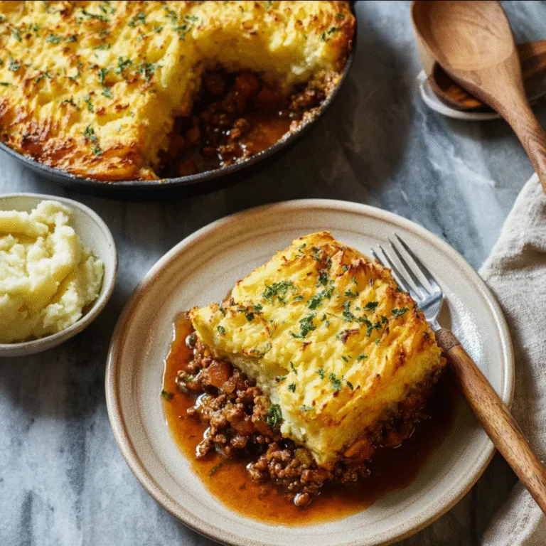 Spiced-Up Cottage Pie: A Bold Twist on a Classic Comfort Dish
