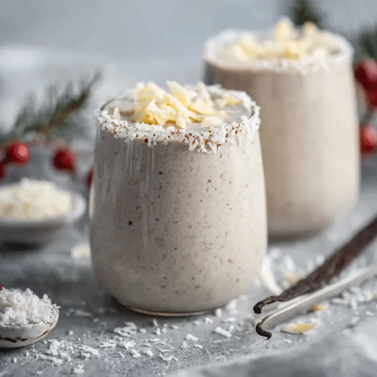 Winter Wonderland Smoothie – A Creamy, Frosty Treat for Cold Days