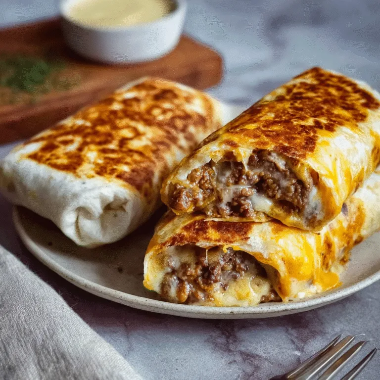 Homemade Grilled Cheese Burrito: The Ultimate Cheesy Comfort Meal