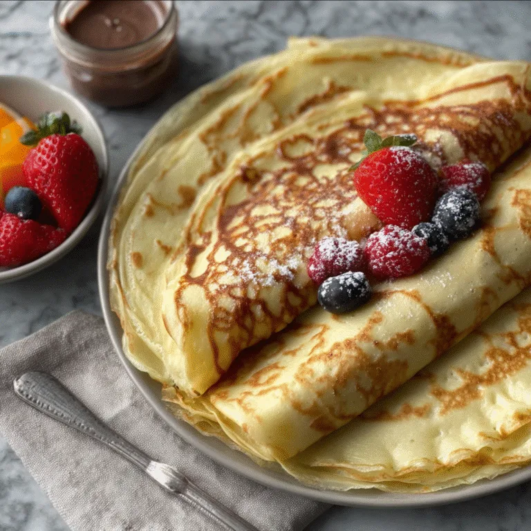 Quick and Easy Crepe Recipe: Soft, Thin, and Foolproof Every Time