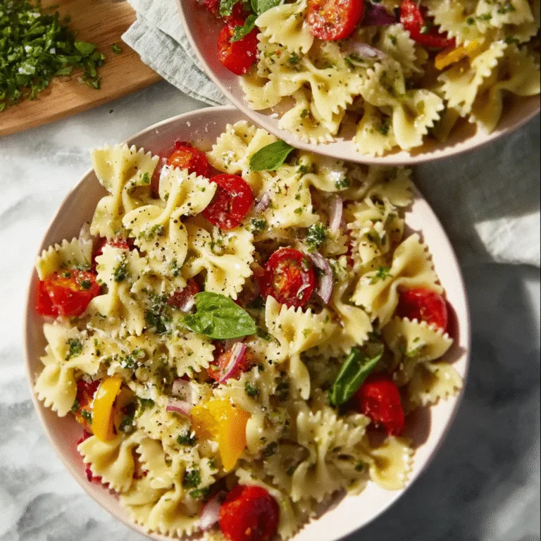 What Is Italian Bow Tie Pasta Salad?