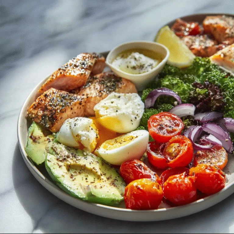 Easy Keto Power Plate (Simple, Satisfying, and Built for Energy)