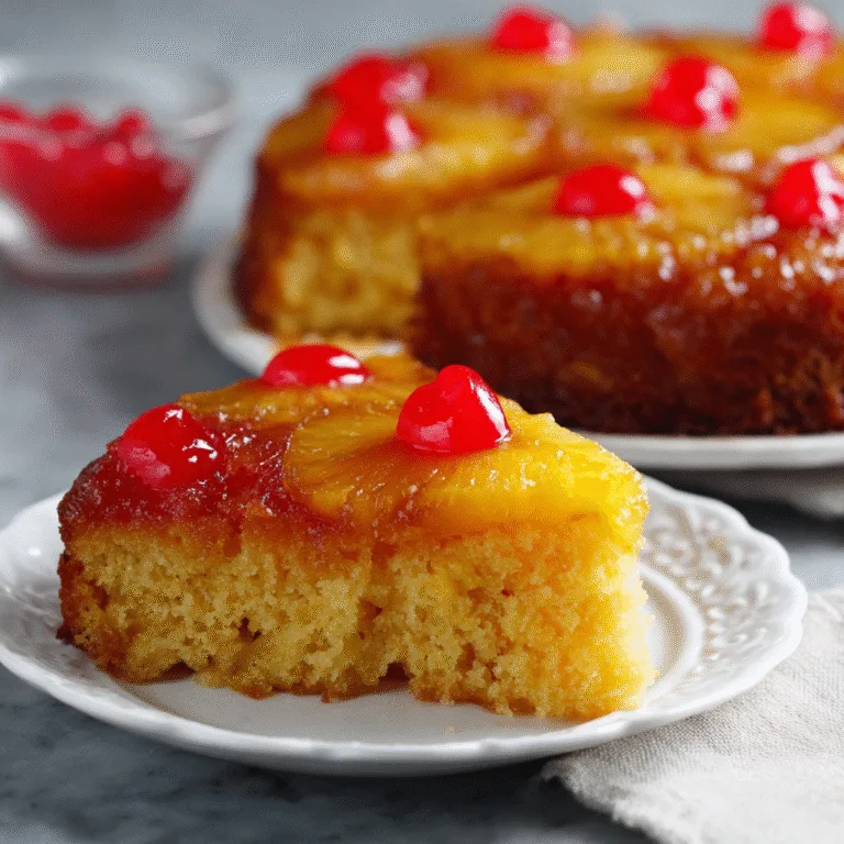 Duncan Hines Pineapple Upside Down Cake – A Classic Dessert Made Effortless