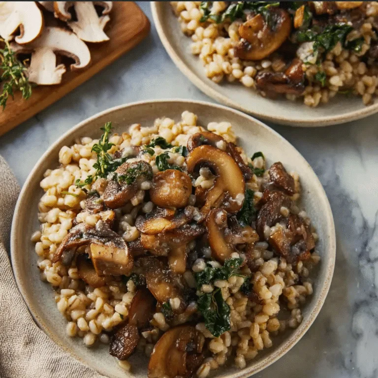 Barley with Mushrooms: A Comforting, Savory Grain Dish That Never Goes Out of Style