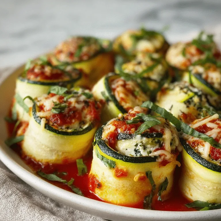 Vegan Zucchini Rollatini (Creamy, Dairy-Free & Comforting)