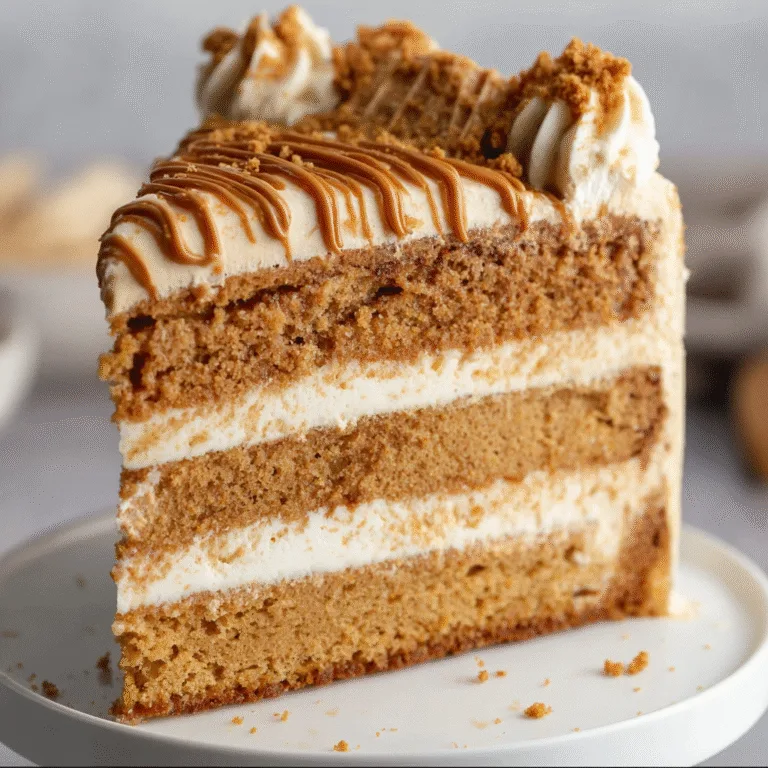 Biscoff Cake (Ultra Moist, Creamy & Irresistibly Caramelized)