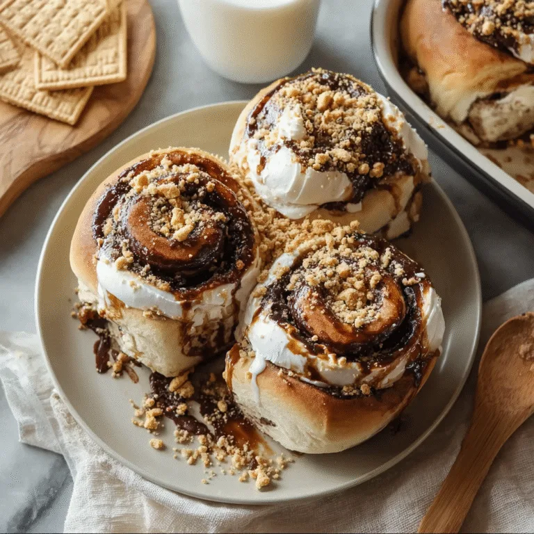 Quick & Easy Homemade S’mores Rolls: A Gooey Dessert Everyone Loves