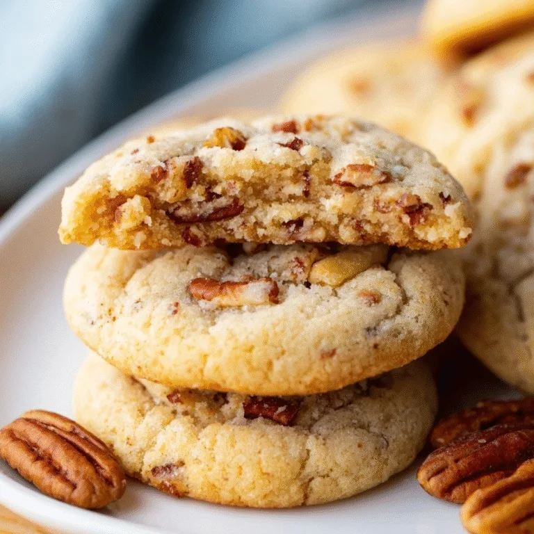 Butter Pecan Cookies: A Timeless Cookie with Rich, Buttery Flavor