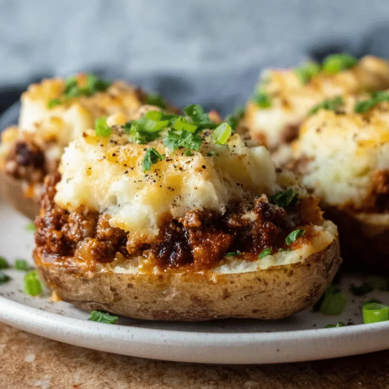 Shepherd’s Pie Baked Potatoes – The Ultimate Comfort Food Fusion