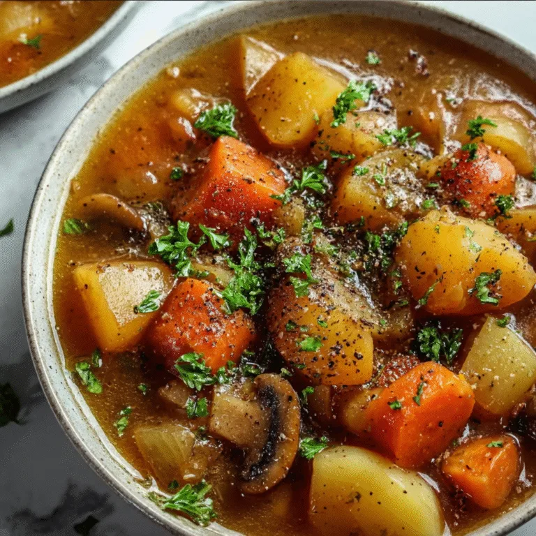 Irish Vegetarian Stew: A Hearty and Comforting Classic