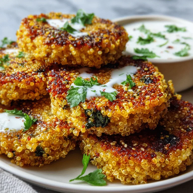 Crispy Crunchy Quinoa Veggie Patties