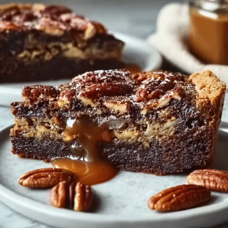 Brownie Pecan Pie (The Ultimate Two-in-One Dessert)