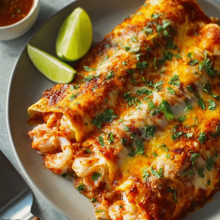 Seafood Enchiladas (Shrimp & Crab): A Creamy, Restaurant-Style Comfort Dish
