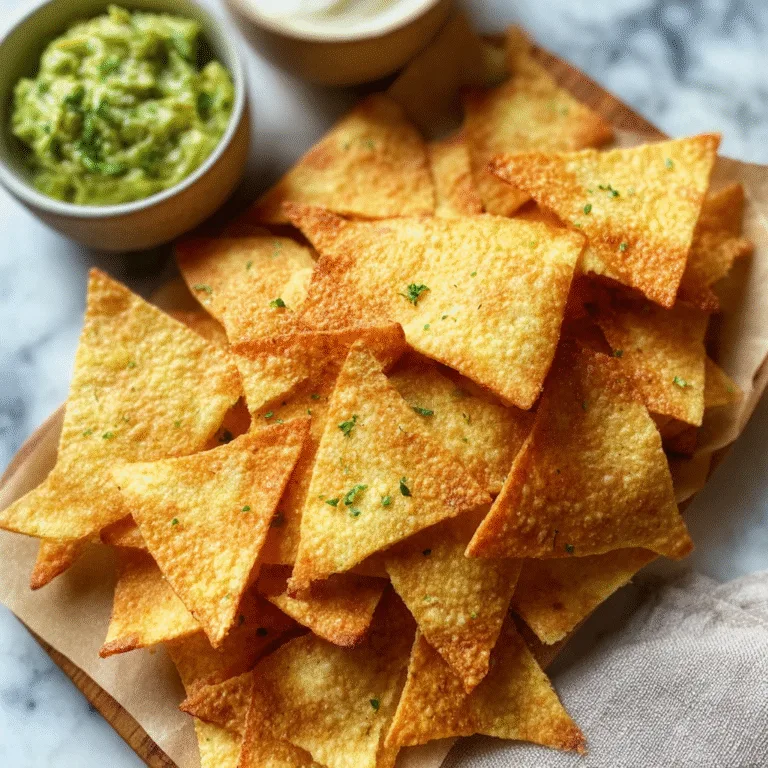 Keto Tortilla Chips (Ultra Crispy & Only 2 Ingredients)