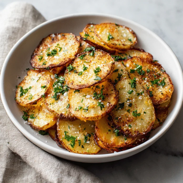 Crispy Air Fryer Sliced Potatoes (Family-Favorite Side Dish)