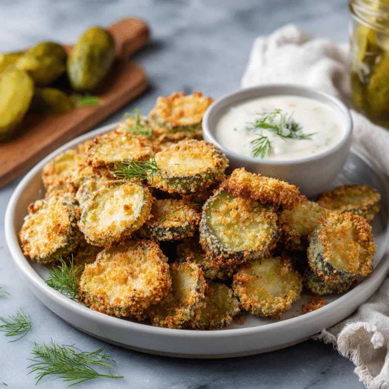 Air Fryer Fried Pickles (Ultra Crispy & Guilt-Free)