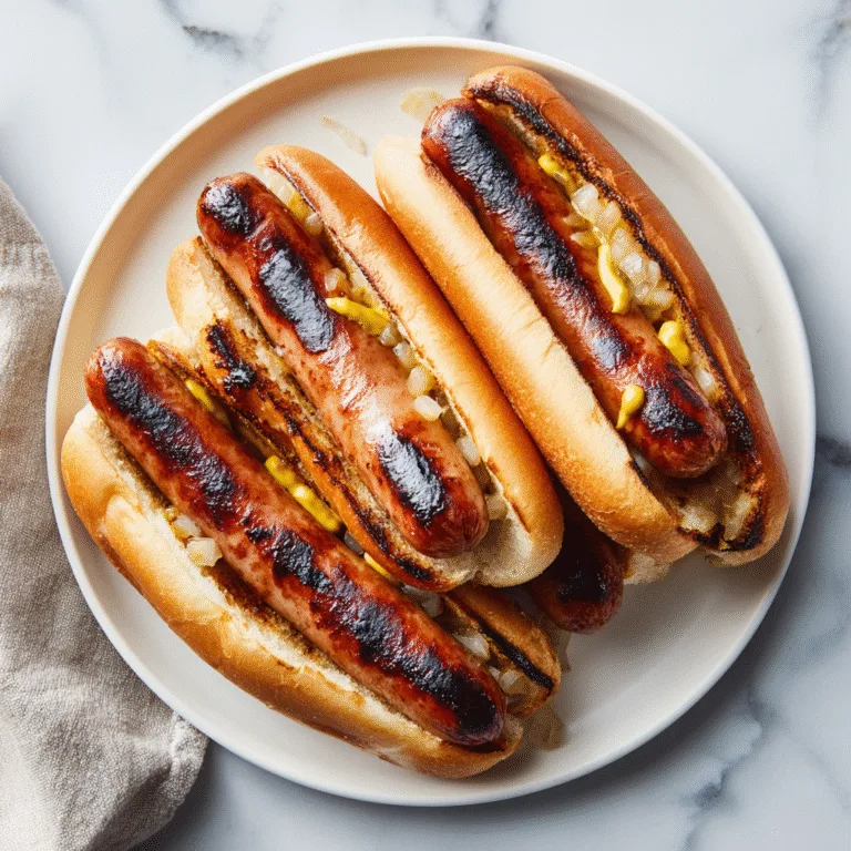 Air Fryer Hot Dogs (Crispy Outside, Juicy Inside!)