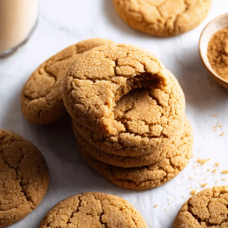 Easy 3-Ingredient Brown Sugar Cookies – Chewy & Delicious