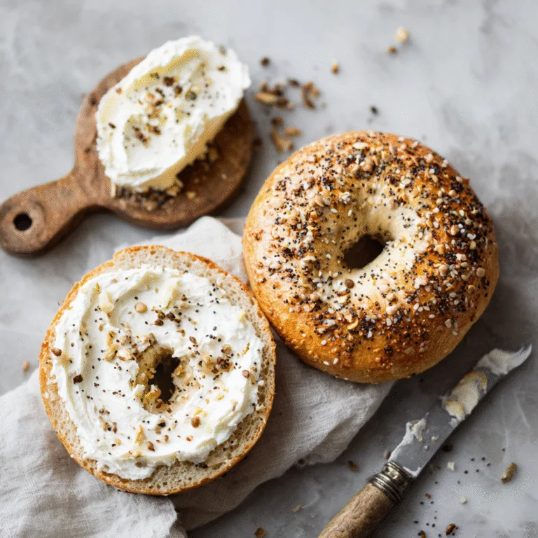 3 Ingredient Air Fryer Bagels (With Gluten-Free Option)
