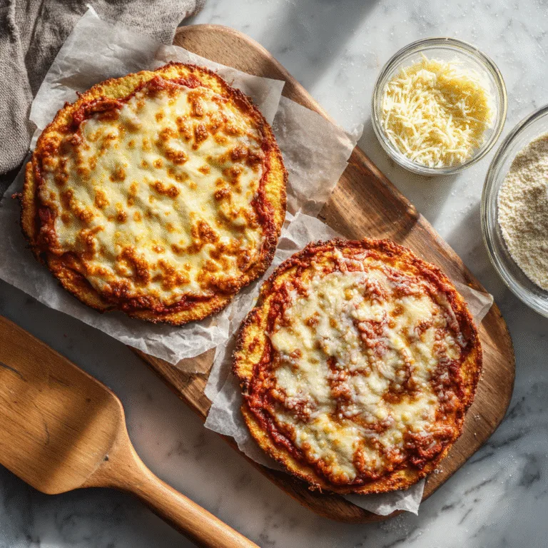 4-Ingredient Keto Pizza Dough (Fathead Dough)