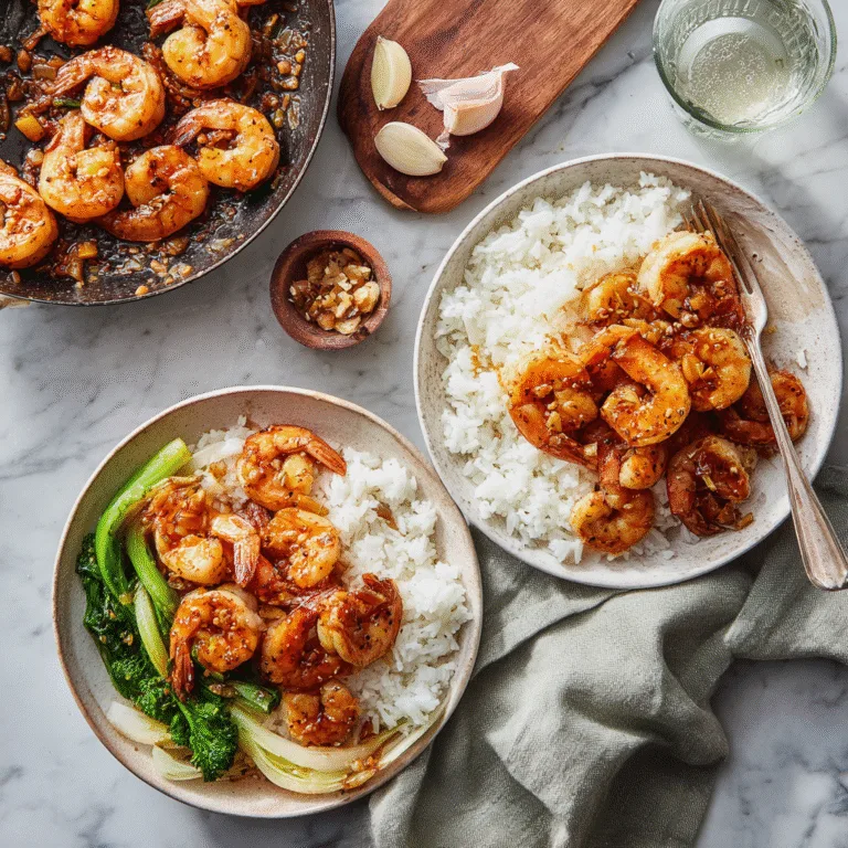 High-Protein Honey Garlic Shrimp: Sweet, Savory & Packed with Protein