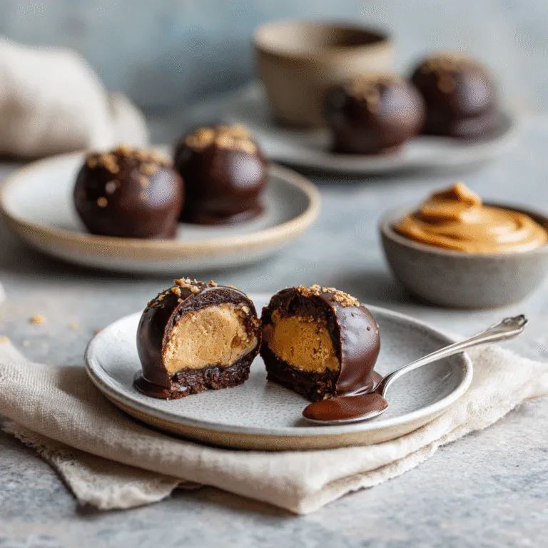 Keto Peanut Butter Chocolate Fat Bombs (Low-Carb, Creamy & Decadent)