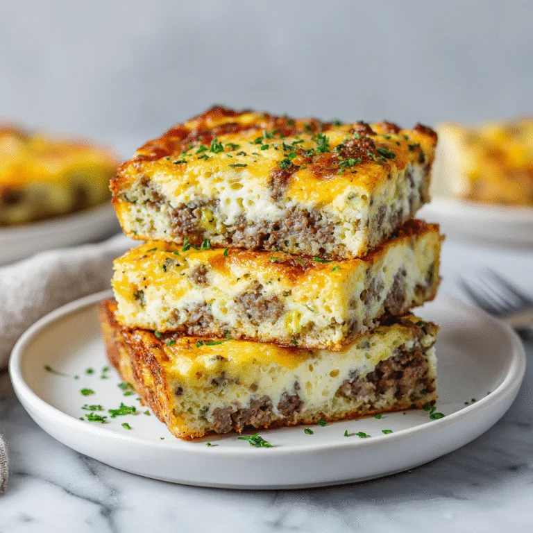 Keto Breakfast Casserole (Easy, Hearty & Perfect for Meal Prep)