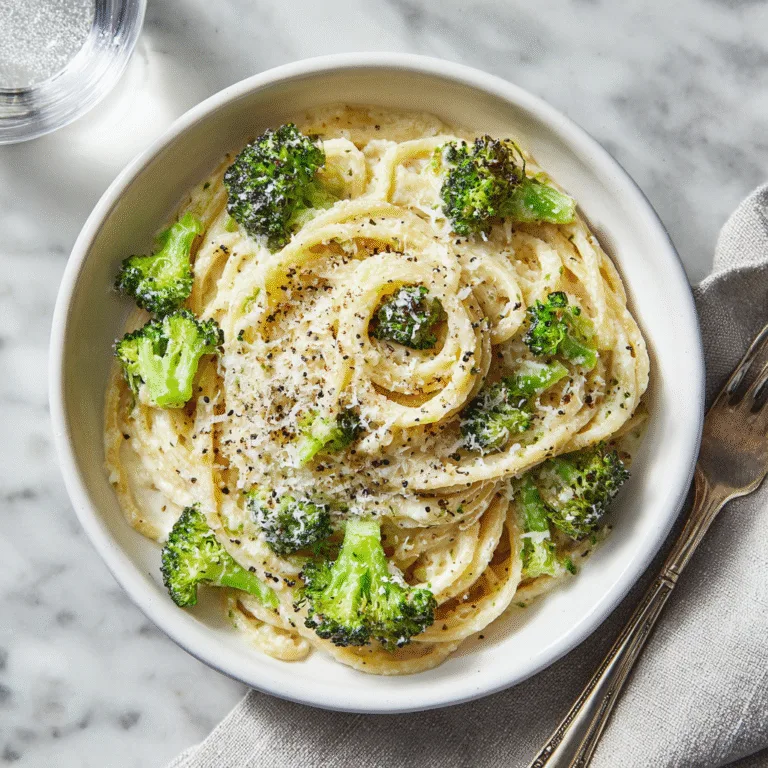 Easy & Creamy Broccoli Pasta (Ready in 20 Minutes)
