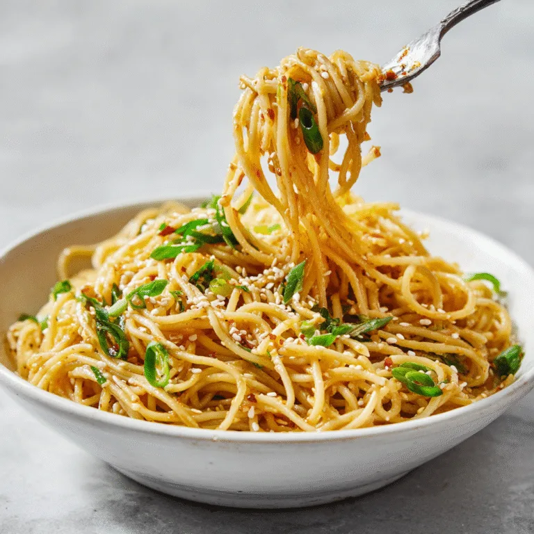 Vegan Garlic Noodles (5 Ingredients, 15 Minutes)