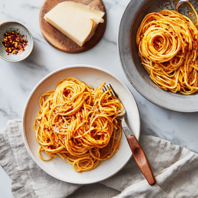 Creamy Chili Oil Pasta (Gigi Hadid Inspired, Vodka-Free)