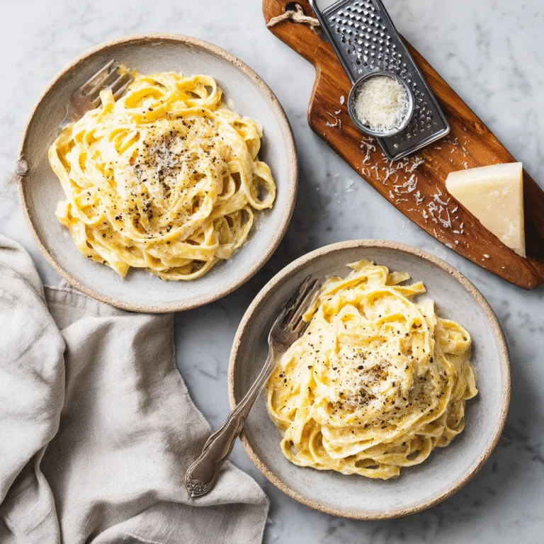 Easy Creamy Fettuccine Alfredo Pasta – Rich, Silky & Ready in 30 Minutes