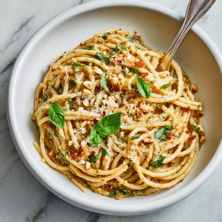 Pesto alla Trapanese – Authentic Sicilian Pesto Made Easy