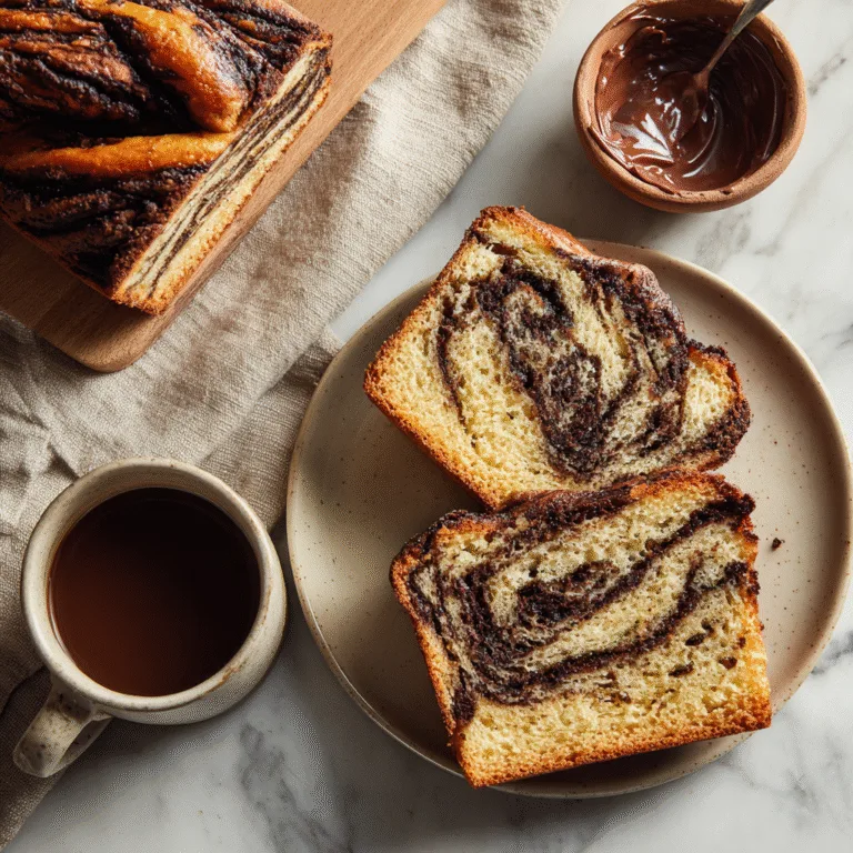 Chocolate Babka – Soft, Buttery Sweet Bread with Swirls of Dark Chocolate